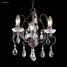  40833VB11 - Mini 3 Light Chandelier