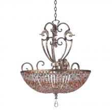  2567AF - Chesapeake 7 Light 32 Inch Pendant With Beaded Bowl Shade