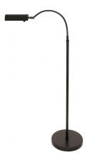  F-L1600 BLK - 1-LIGHT CHESTNUT BLACK FLOOR LAMP