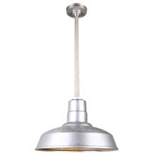  H-QSN15114-SA-96/QSN36ST3-96/QSNHSC-96 - 14" Ceiling Stem Light