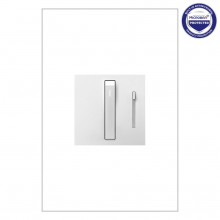  ADWR703TUW4 - adorne® Whisper® Tru-Universal Dimmer, White, with Microban®