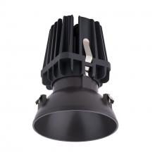  R4FRDL-WD-BK - FQ 4" Round Downlight Trimless with Dim-To-Warm