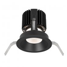  R4RD1T-S835-BK - Volta Round Shallow Regressed Trim with LED Light Engine