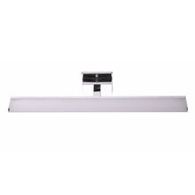  94613A - 3x3.2W LED Vanity Light With Chrome Finish & W hite Acrylic Shade