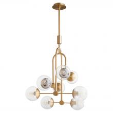  11387 - Drea Pendant | Aged Brass