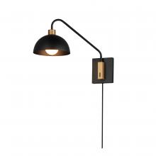  10021BKNAB - Thelonious-Wall Sconce