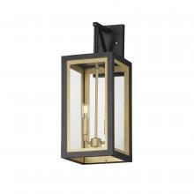 30055CLBKGLD - Neoclass-Outdoor Wall Mount