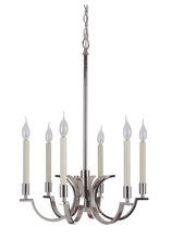  40426-PLN - 6 Light Chandelier