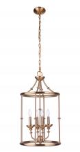  53734-SB - Marlowe 4 Light Foyer in Satin Brass