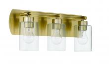  17621SB3 - Hendrix 3 Light Vanity in Satin Brass