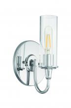  38061-CH - Modina 1 Light Wall Sconce in Chrome