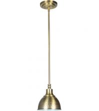  35991-LB - Timarron 1 Light Mini Pendant in Legacy Brass