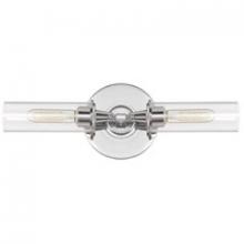  38002-CH - Modina 2 Light Linear Wall Sconce in Chrome