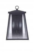  ZA4124-MN - Armstrong 3 Light Large Outdoor Wall Lantern in Midnight