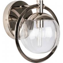  45501-PLN - Piltz 1 Light Wall Sconce in Polished Nickel