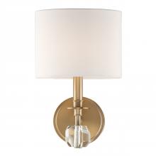  CHI-211-AG - Chimes 1 Light Aged Brass Sconce