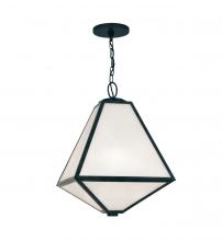  GLA-9705-OP-BC - Brian Patrick Flynn Glacier 3 Light Black Charcoal Outdoor Pendant