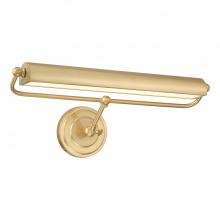 Crystorama MLR-202-AG - Miller Integrated LED Aged Brass Picture Light