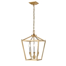  DVP30147MF+BR - Lundy's Lane 3 Light Pendant