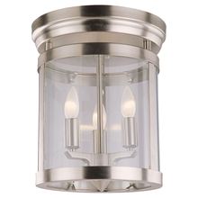  DVP4432SN - Niagara 3 Light Flush Mount