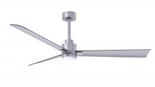  AKLK-BN-BN-56 - Alessandra 3-blade transitional ceiling fan in brushed nickel finish with brushed nickel blades. O