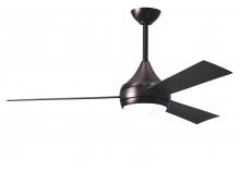  DA-BB - Donaire Wet Location 3-Blade Paddle-style fan constructed of 316 Marine Grade Stainless Steel with
