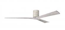  IR3H-BW-BW-72 - Irene-3H three-blade flush mount paddle fan in Barn Wood finish with 72” solid barn wood tone bl