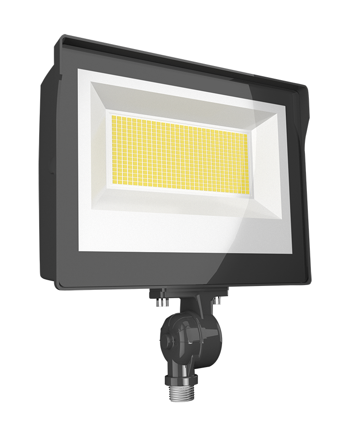 FLOODLIGHTS 3891-8372 LUMENS X17 ADJUSTABLE 60/50/30W FIELD ADJUSTABLE CCT 5000/4000/3000K KNUCKLE