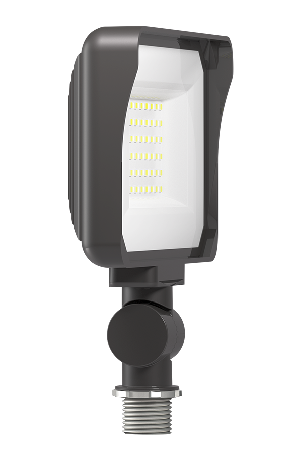 Floodlights, 4632 lumens, X34, 35W, knuckle mount, 80CRI 4000K, bronze, 277V