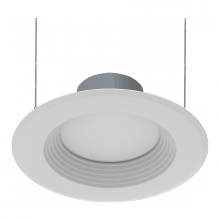  R6R8950120WB - RETROFIT DOWNLIGHTS 742 LUMENS RETROFIT DOWNLIGHT 8W 6 INCHES ROUND 90CRI 5000K 120V WHITE BAFFLE