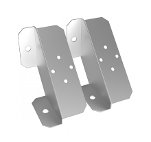  ANGSHARK-G2 - INDOOR ACCESSORY SHARK ACCESSORY ANGULAR STAINLESS CORNER BRACKETS 2 PIECES WITH SCREWS FOR 2-4 FE