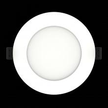  WFRL4R99FA120WS - RECESSED DOWNLIGHTS 667.6 LUMENS WAFER EDGE-LIT 9W 4 INCHES ROUND 90CRI ADJUSTABLE 2700/3500/4000/