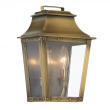  8423AB - Coventry 2-Light Outdoor Aged Brass Light Fixture
