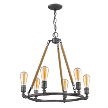  IN11325AGY - Grayson 6-Light Chandelier