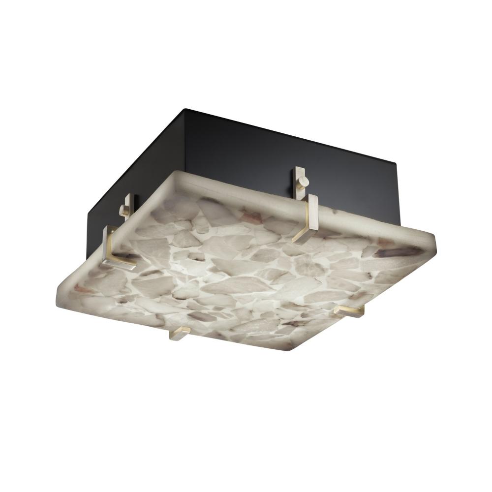 Clips 12" Square LED Flush-Mount