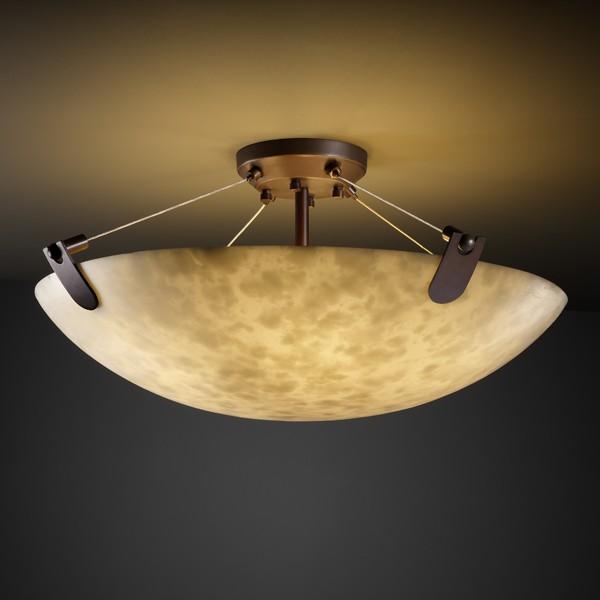 18" LED Semi-Flush Bowl w/ U-Clips