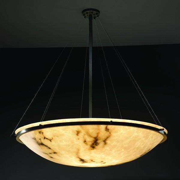 36" LED Pendant Bowl w/ Ring