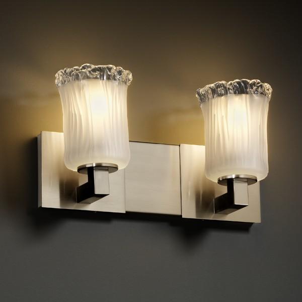 Modular 2-Light LED Bath Bar