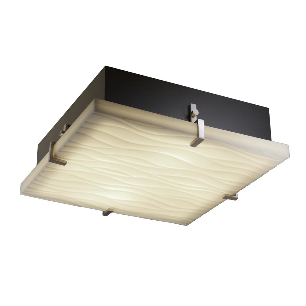 Clips 12" Square Flush-Mount