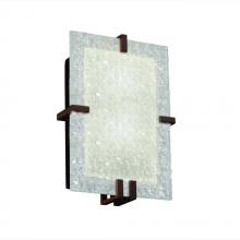  3FRM-5551-TILE-DBRZ - Clips Rectangle Wall Sconce (ADA)