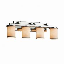  FAB-8774-10-CREM-CROM - Dakota 4-Light Bath Bar