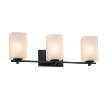  FSN-8443-15-FRCR-MBLK - Era 3-Light Bath Bar