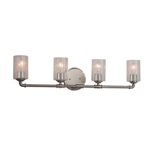  FSN-8464-10-SEED-NCKL - Bronx 4-Light Bath Bar