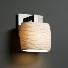  POR-8931-30-PLET-CROM - Modular 1-Light Wall Sconce (ADA)