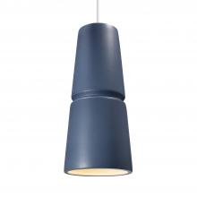  CER-6435-MID-DBRZ-RIGID-LED2-1400 - Large Cone 1-Light LED Pendant