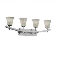 Justice Design Group CLD-8594-10-DBRZ - Archway 4-Light Bath Bar