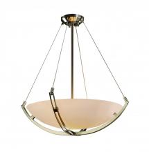  CLD-9722-25-NCKL - 24" Pendant Bowl w/ Crossbar