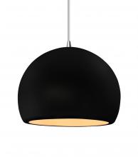  CER-6535-CRB-NCKL-WTCD-LED1-700 - Large Globe LED Pendant