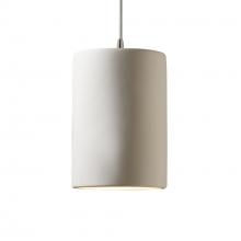  CER-9620-BIS-NCKL-WTCD-LED1-700 - Small Cylinder LED Pendant