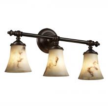 Justice Design Group FAL-8523-20-DBRZ-LED3-2100 - Tradition 3-Light LED Bath Bar